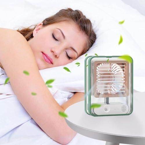 Rechargeable Battery Operated Mini USB Fan With Mist Water Spray 5628335702