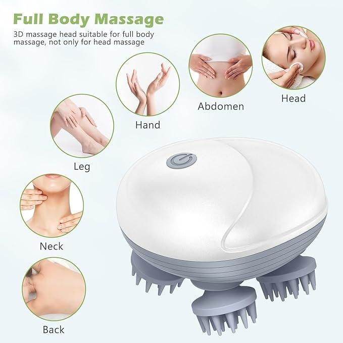 Electric Head Massager for Hair Growth | Vibration Therapy for Relaxation & Stress Relief 🌿💆‍♀️ 5636896444