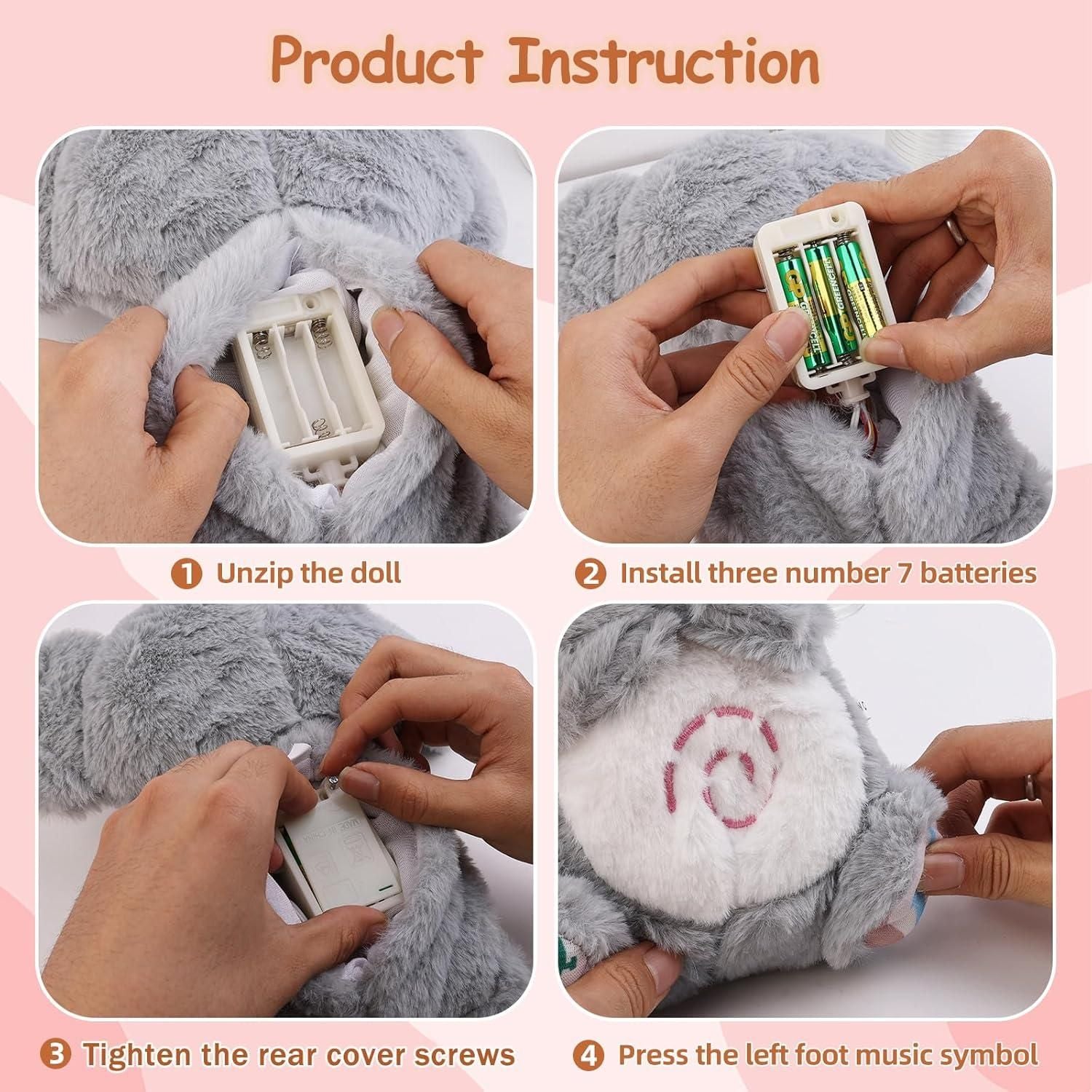 Elephant Realistic Breathing Motion Toy 5638340868