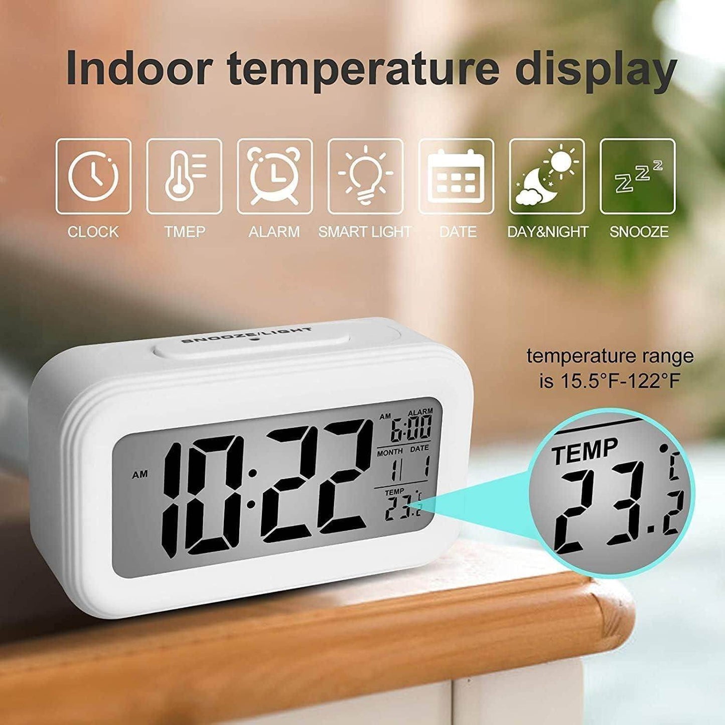 Alarm Clock, Digital Clock 5718277147