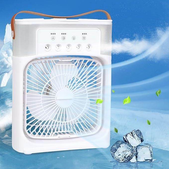 Multifunctional USB Water Spray Mist Fan & Portable Air Cooler - Ideal for Home, Office, and Travel 5795532462