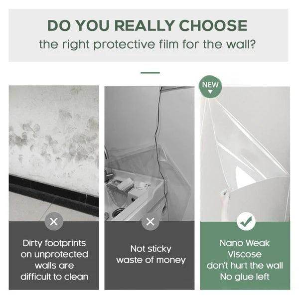 Self- Adhesive Transparent Electrostatic Wall Protection Film Buy 1 Get 1 Free 5875206830