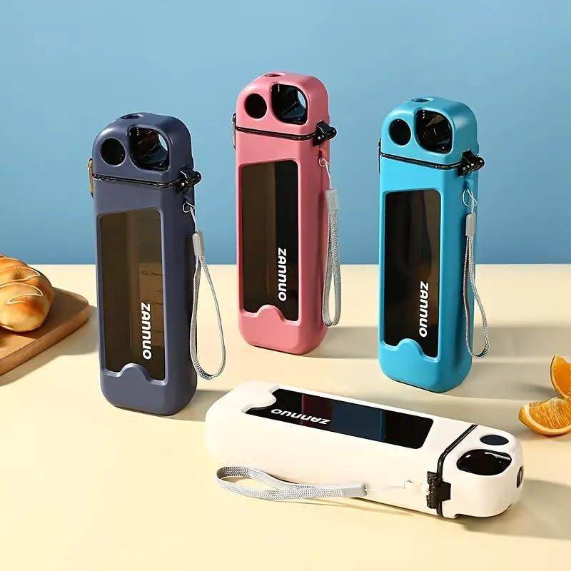 Plastic Leakproof Sports Water Bottle with Straw 5912210393