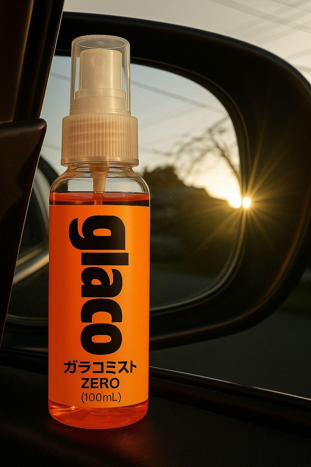 Glaco Mirror Coat Rain Repellent 100ml – Superior Water Repellency for Clear Visibility 5987673210