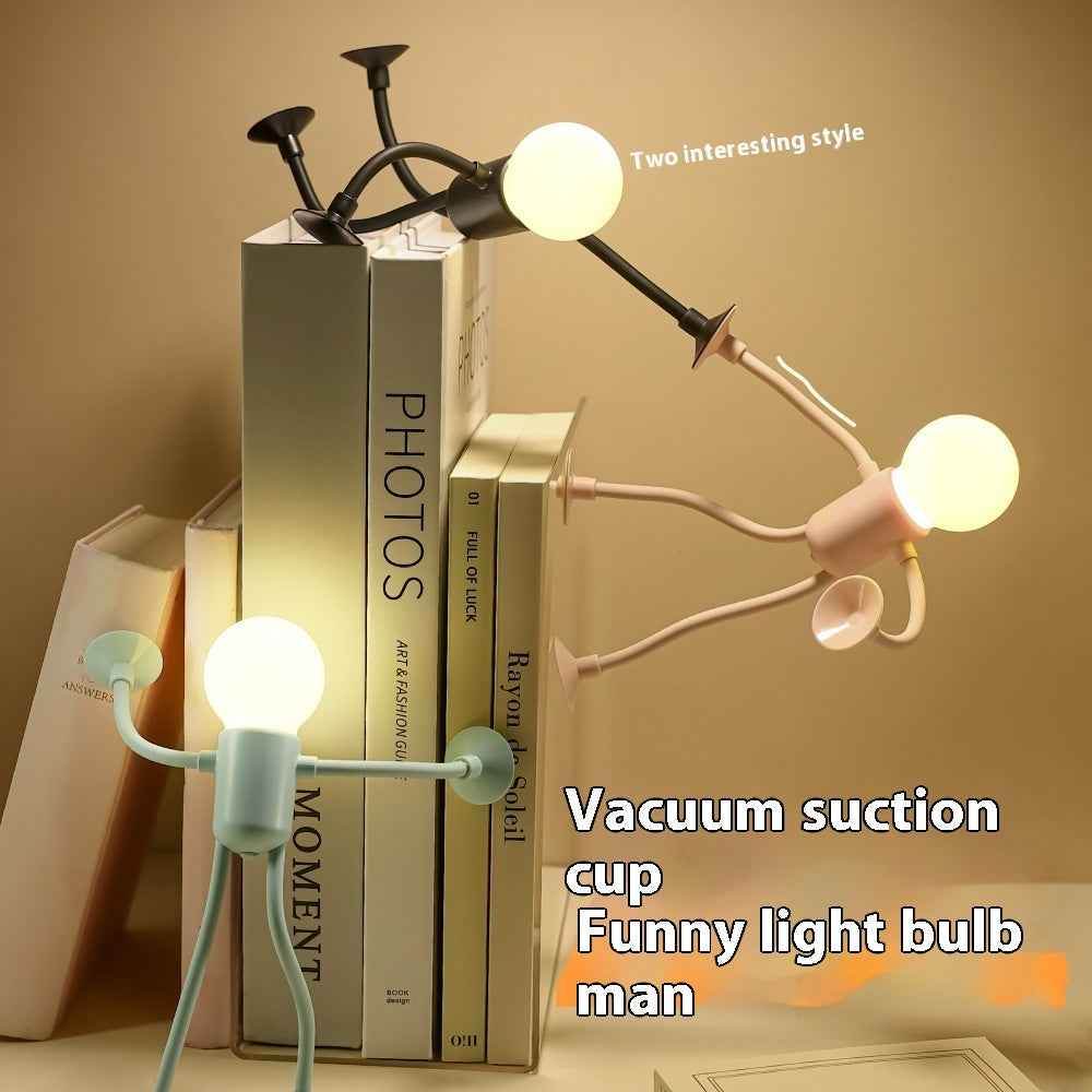 Changeable Shape Funny Sportsman Night Light Versatile Lamp Creative Funny Quirky Button Battery Desk Lamp Ornament Vacuum Suction 59b55408-e90d-4038-8ef9-8d9b628a11dc_trans Print Material