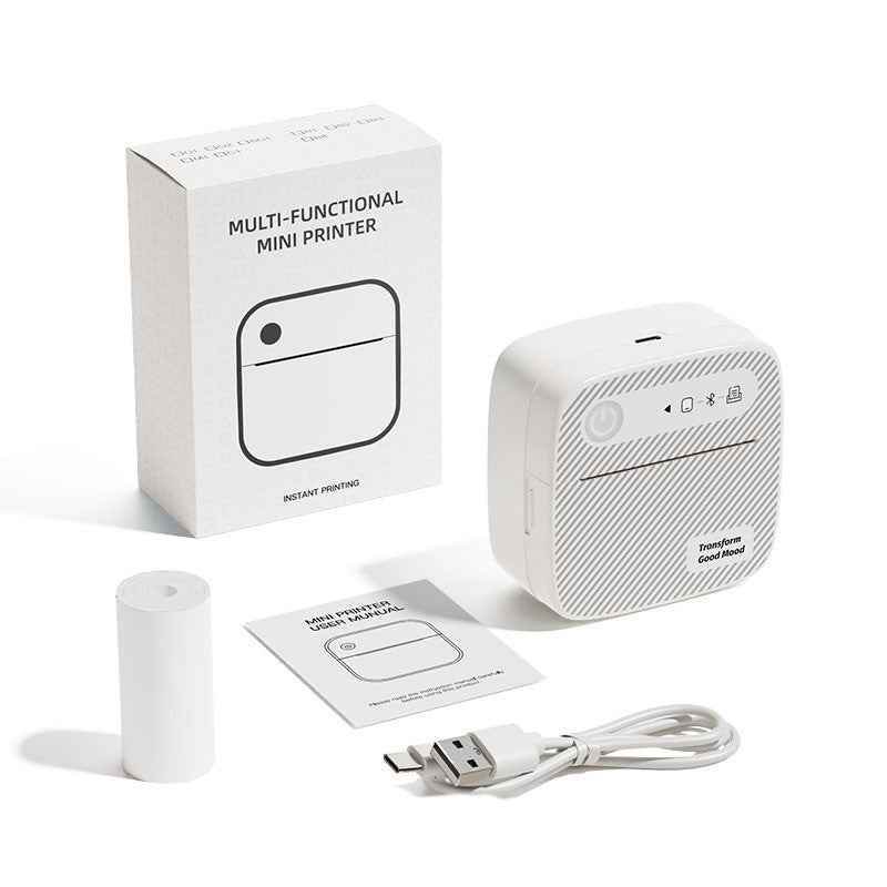 Twill Type Standard Overseas Version Portable Mini Label Printer Student 5e271357-cf72-4c0d-b91e-d855c01d0605 Print Material