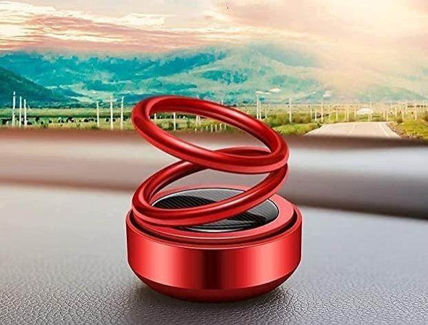 Car/Room Air Freshener- Solar Power Rotating Car/Room Air Freshener Perfume, Long Lasting French Organic Fragrance 6065108191