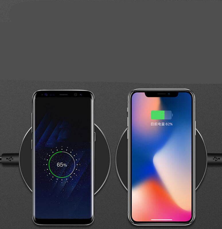 High Speed Wireless Charger For I-Phone & Fast For Samsung Wireless Charging Pad 60742376867166 Print Material