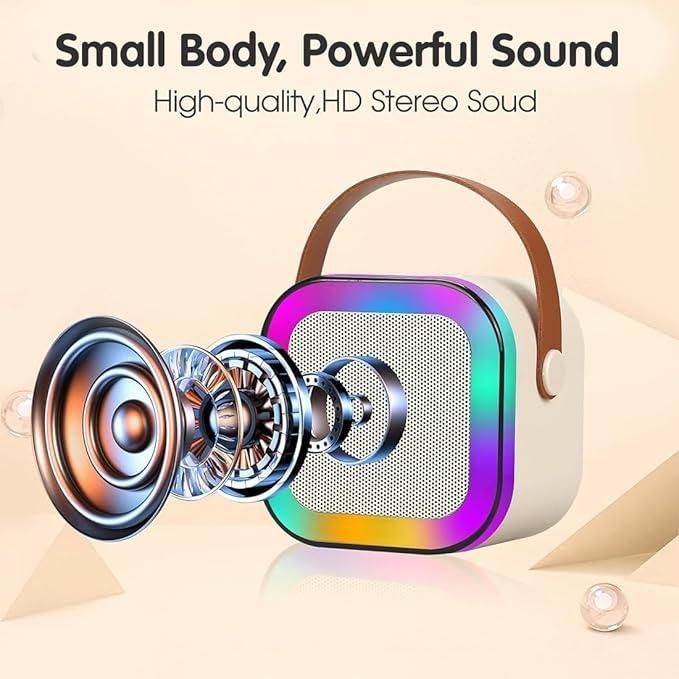 Bluetooth Karaoke Speaker with Microphone – Wireless, Portable & Powerful Sound System 6253720499