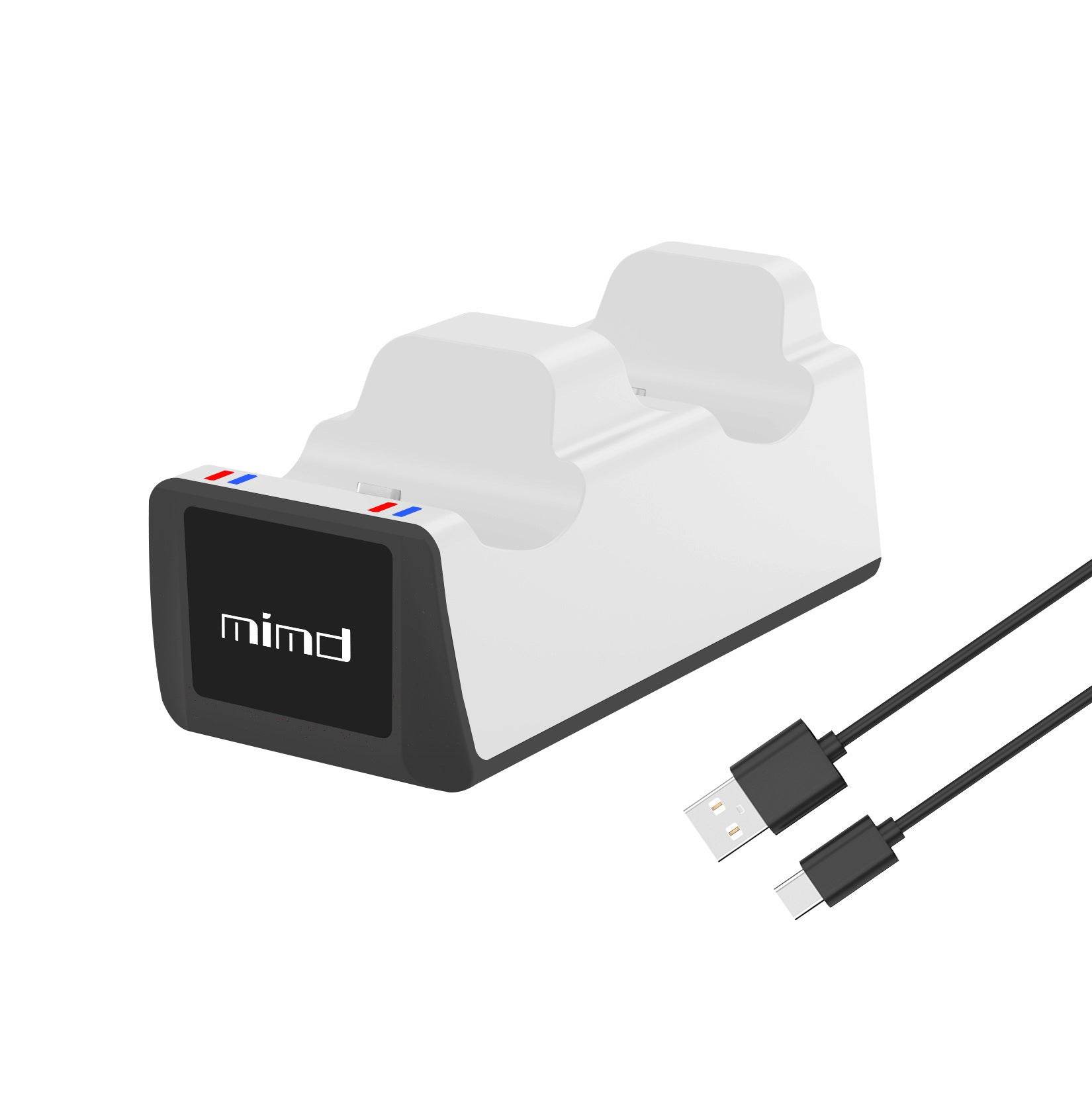 White USB PS5 Wireless Controller Dual Charge PS5 Game Controller 6438810820995 Print Material