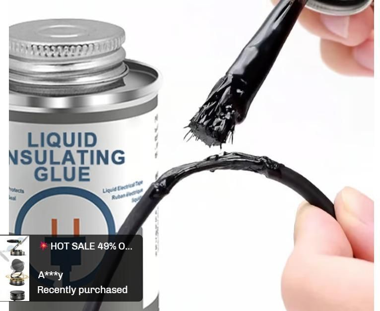 Liquid Insulating Glue – 125ml – Waterproof, Heat-Resistant &amp; Non-Toxic Sealant 6506257361