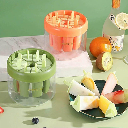 Reusable DIY 8 Pieces Ice Pop Mould 6668088794