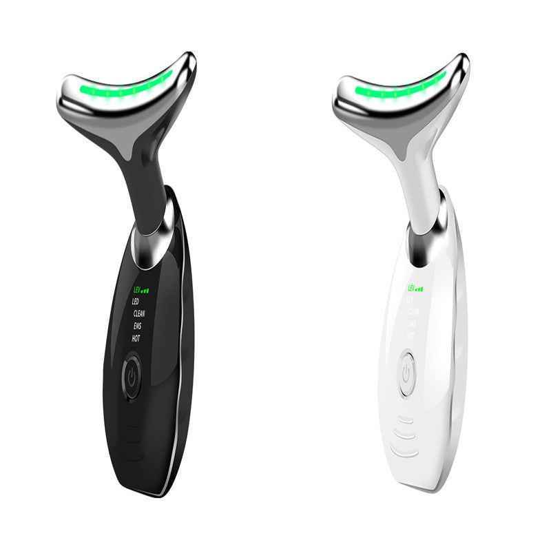 Neck Face Beauty Device Colorful LED Photon Therapy Skin Tighten Reduce Double Chin Anti Wrinkle Remove Lifting Massager 697b24cd-7e91-42ab-b3a6-884580becc20 Print Material