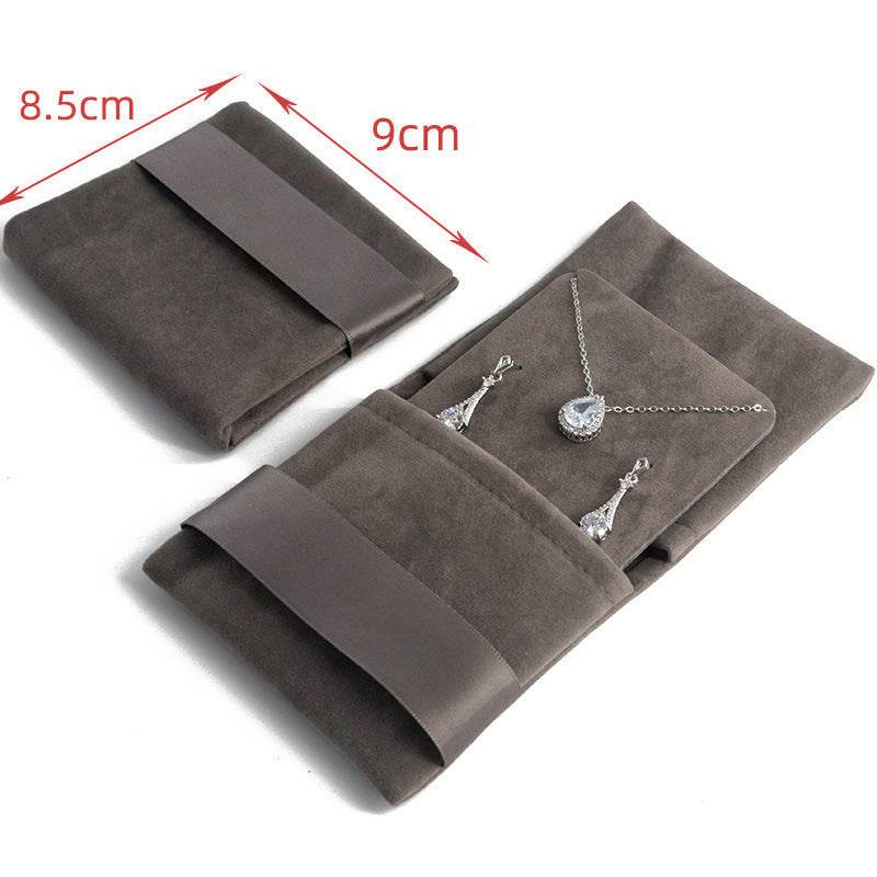 Velvet bag Natural Crystal Pendant With Gemstones + Chain 6bd510df-0797-44a6-b191-f9f3144551d8 Accessories