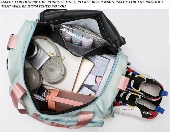 Duffle Bag with Shoe Compartment – Convenient and Versatile Travel &amp; Gym Bag 7031229985
