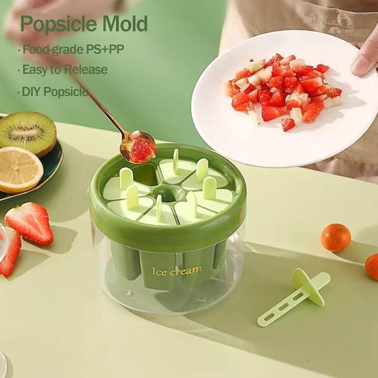 Reusable DIY 8 Pieces Ice Pop Mould 7233246088