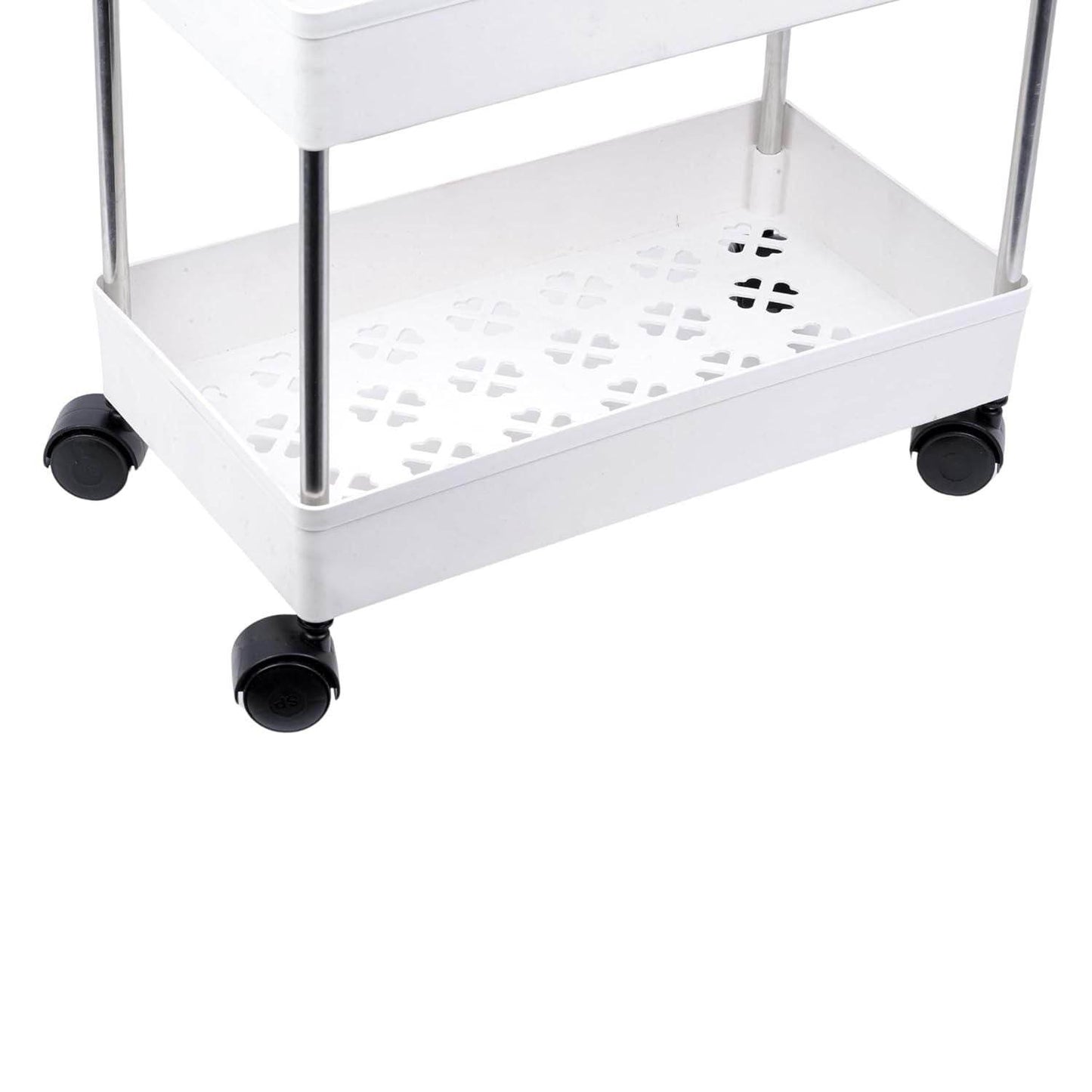 Multipurpose Storage Organizer Slim Rack Shelf With Wheels 7348210499