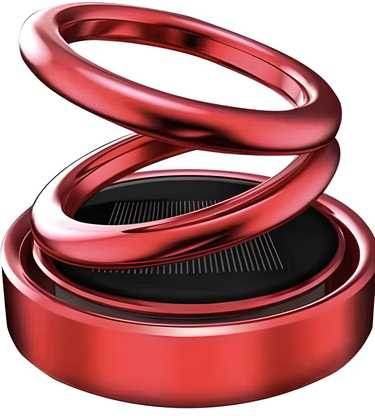 Car/Room Air Freshener- Solar Power Rotating Car/Room Air Freshener Perfume, Long Lasting French Organic Fragrance 7532220311