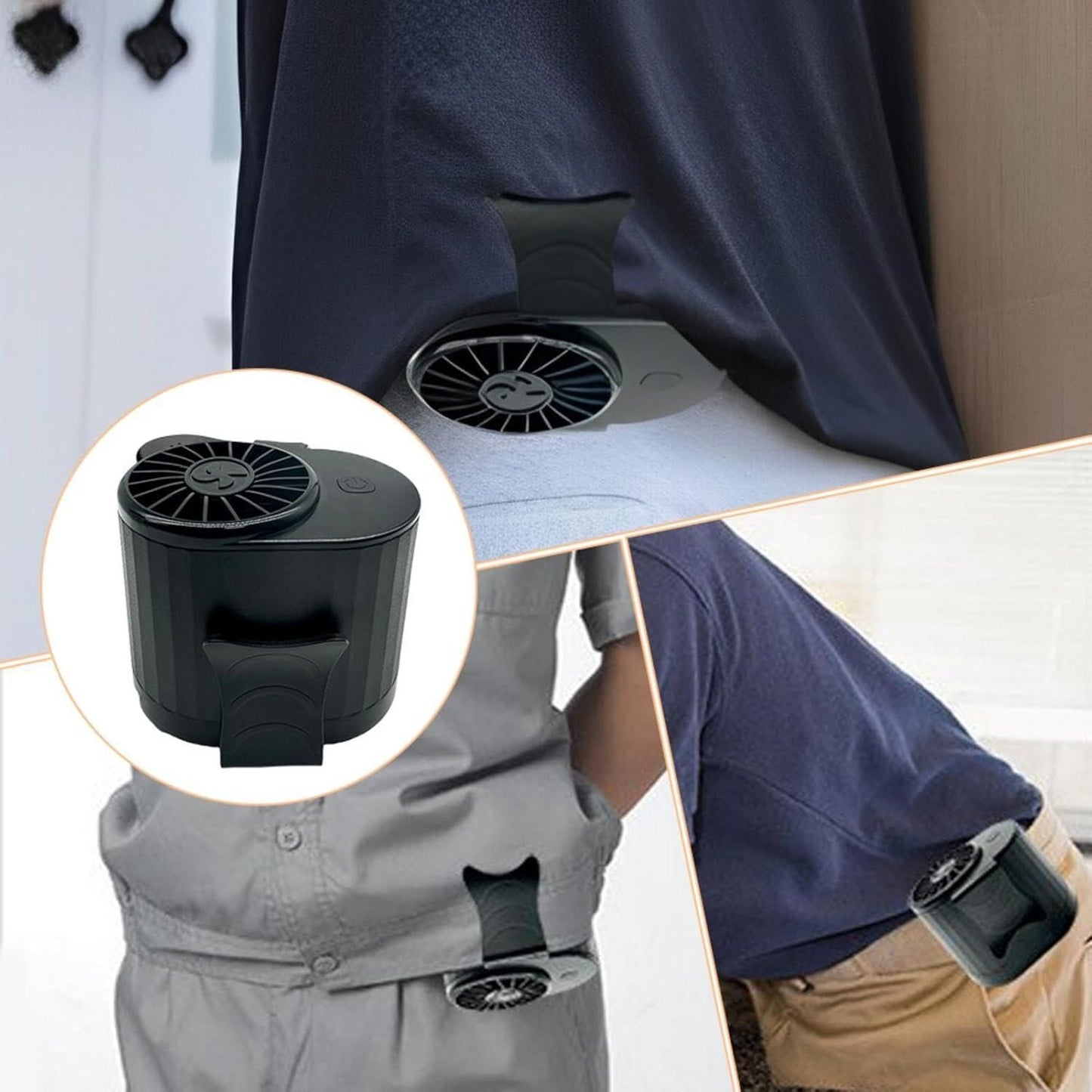 Multifunctional Under Shirt Clip Fan 7576061301