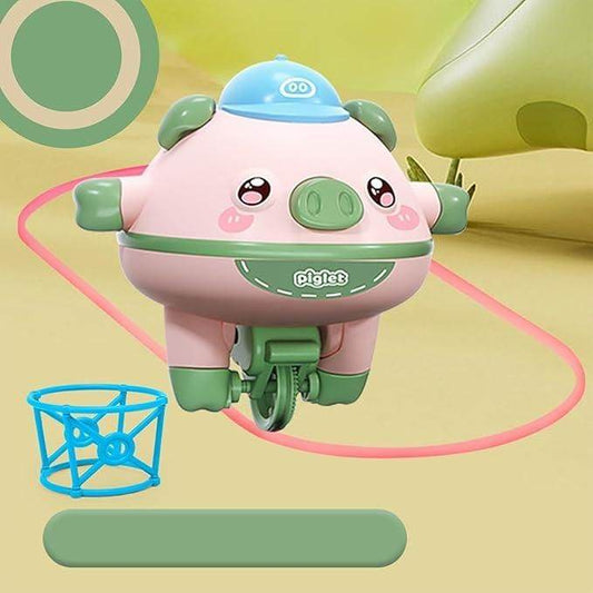 Tightrope Walking Tumbler Pig Walking Tightrope for Children 7602471095