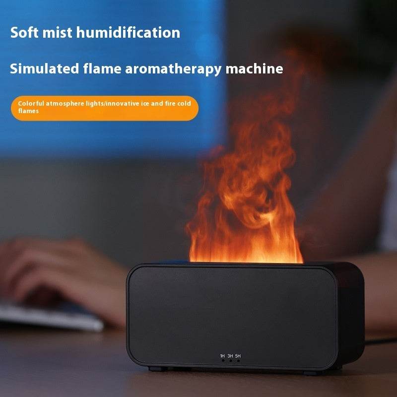 Timing Simulation Aroma Diffuser Usb Household Flame Humidifier Aromatherapy Machine Spray Air Flame Humidifier Diffuser 76a68df3-6e0a-4e5d-ad68-d060e4525d09_trans Print Material