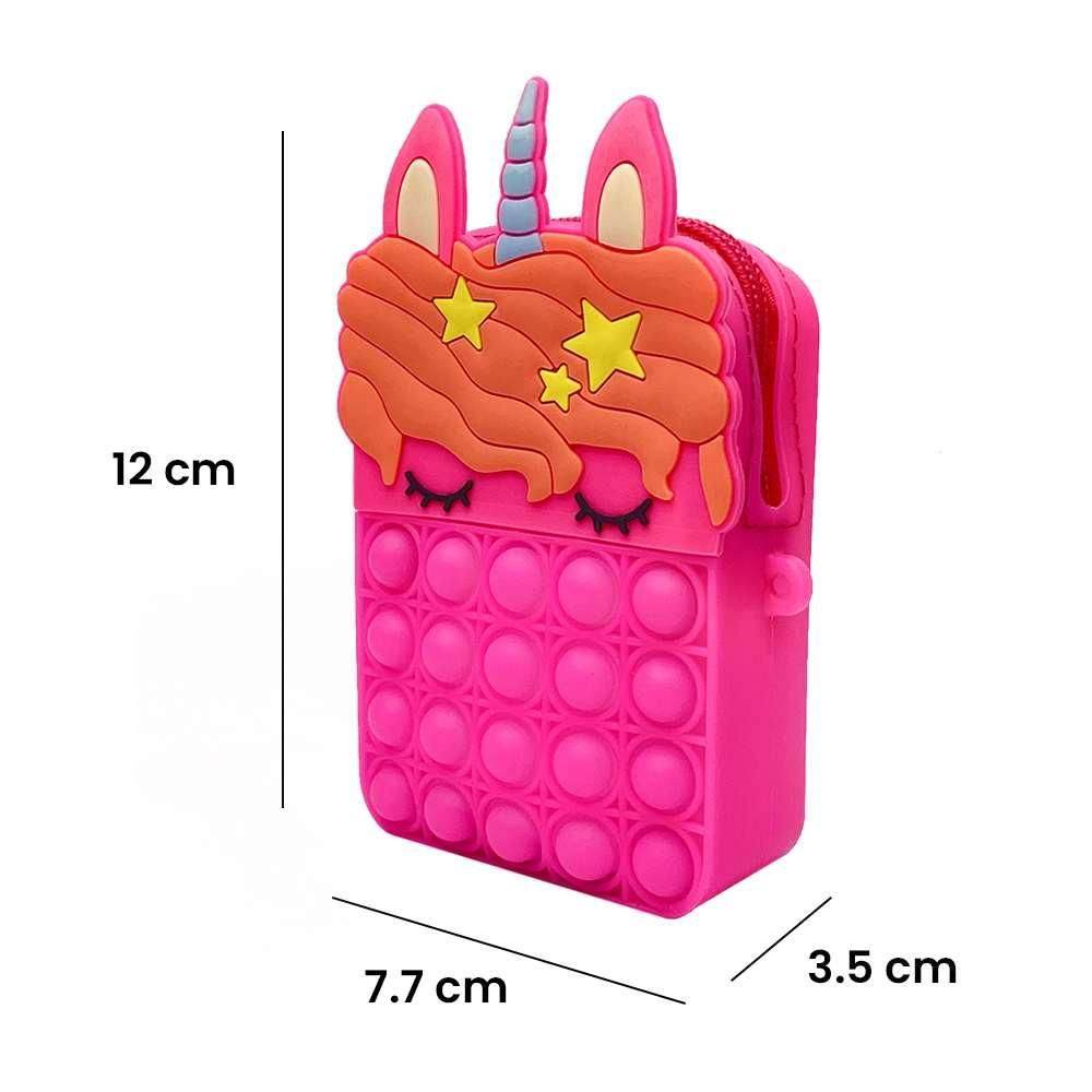 Pop It Unicorn Sling Bag for Girls | Cute Fun Small Size Kids Bag 🌈🦄 7855810487
