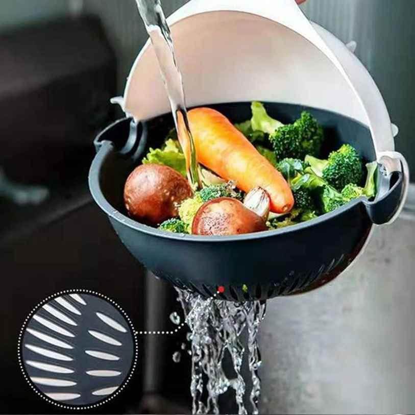 7-in-1 Multifunction Vegetable Cutter | Chopper | Slicer with 6 Interchangeable Blades 7921940307