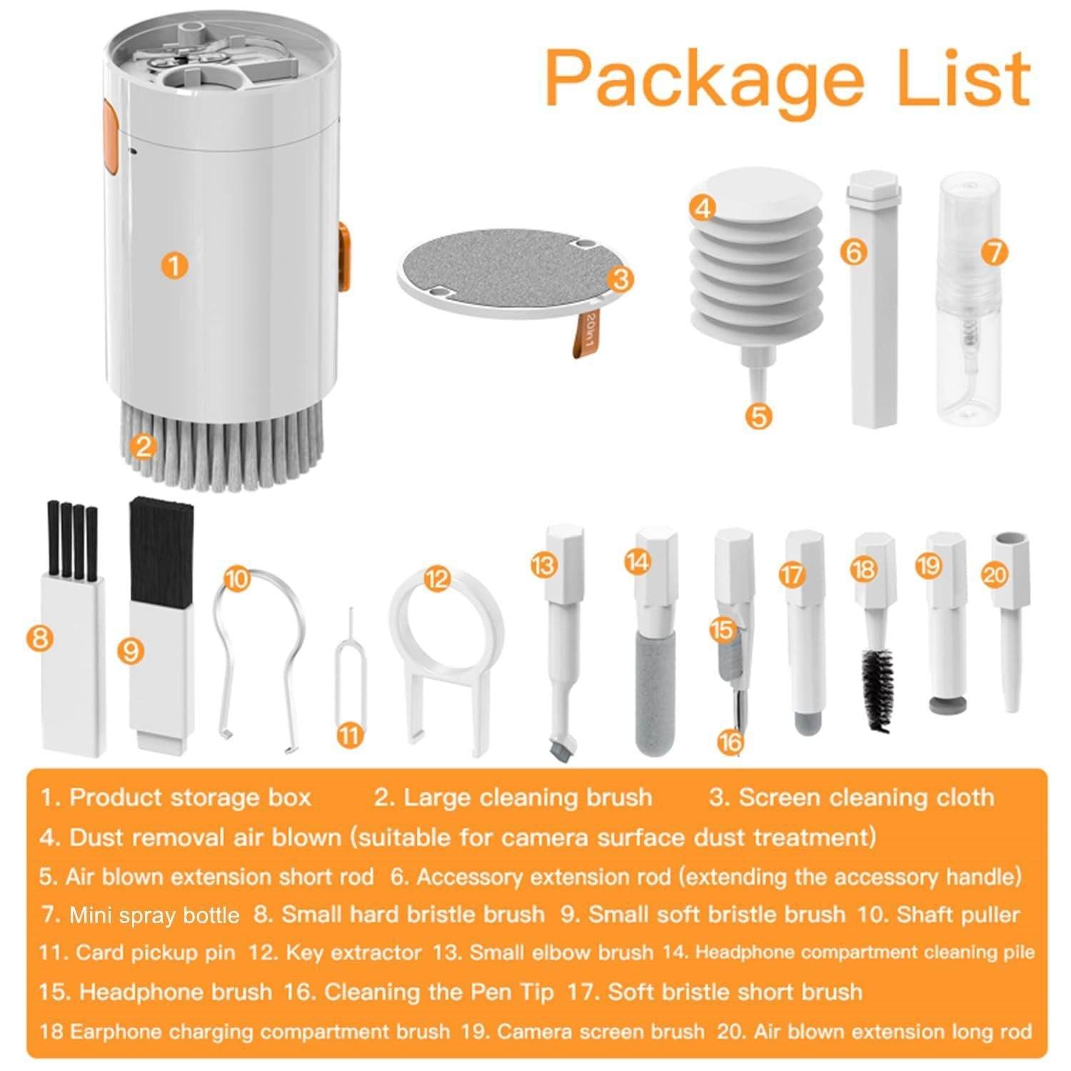 20 in 1 Multifunctional Cleaning Kit 7928098910