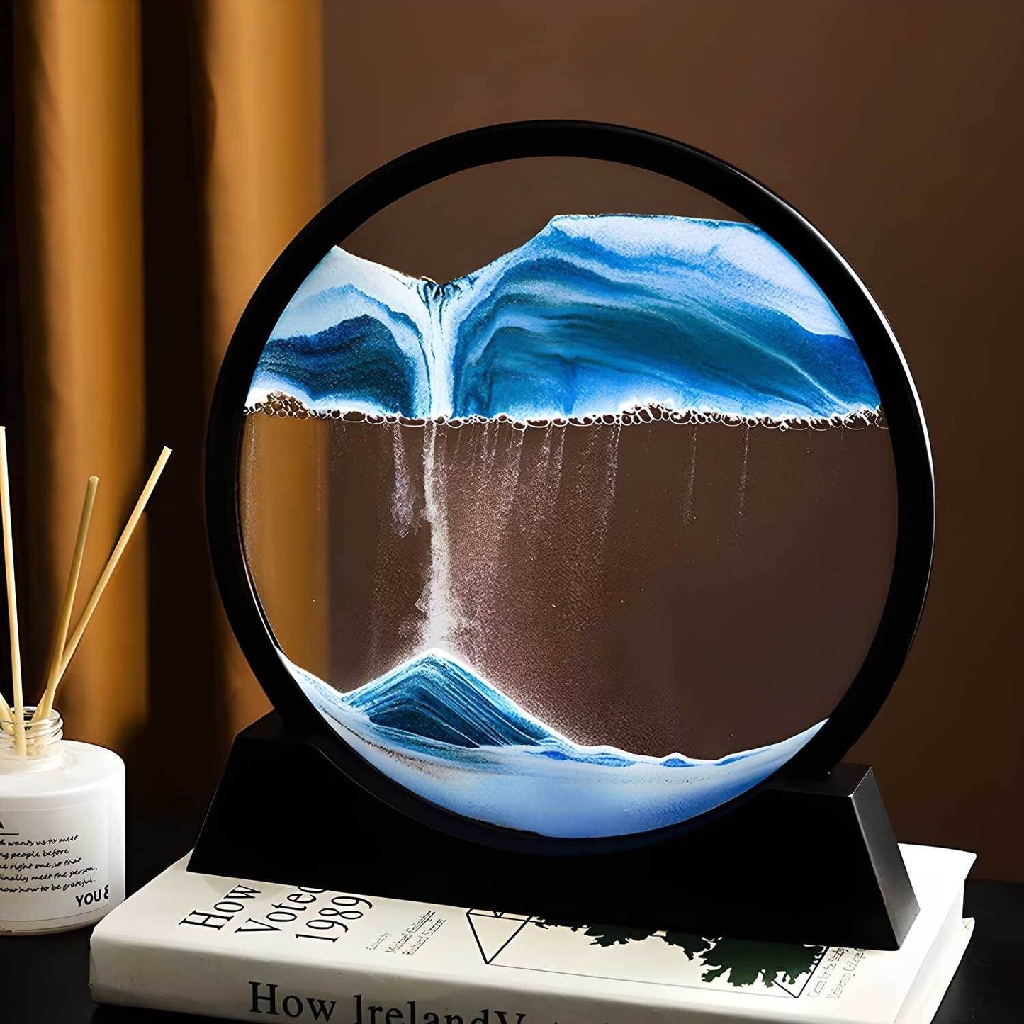 Relaxing Kinetic Sandscape Art Table Desk 7944549039