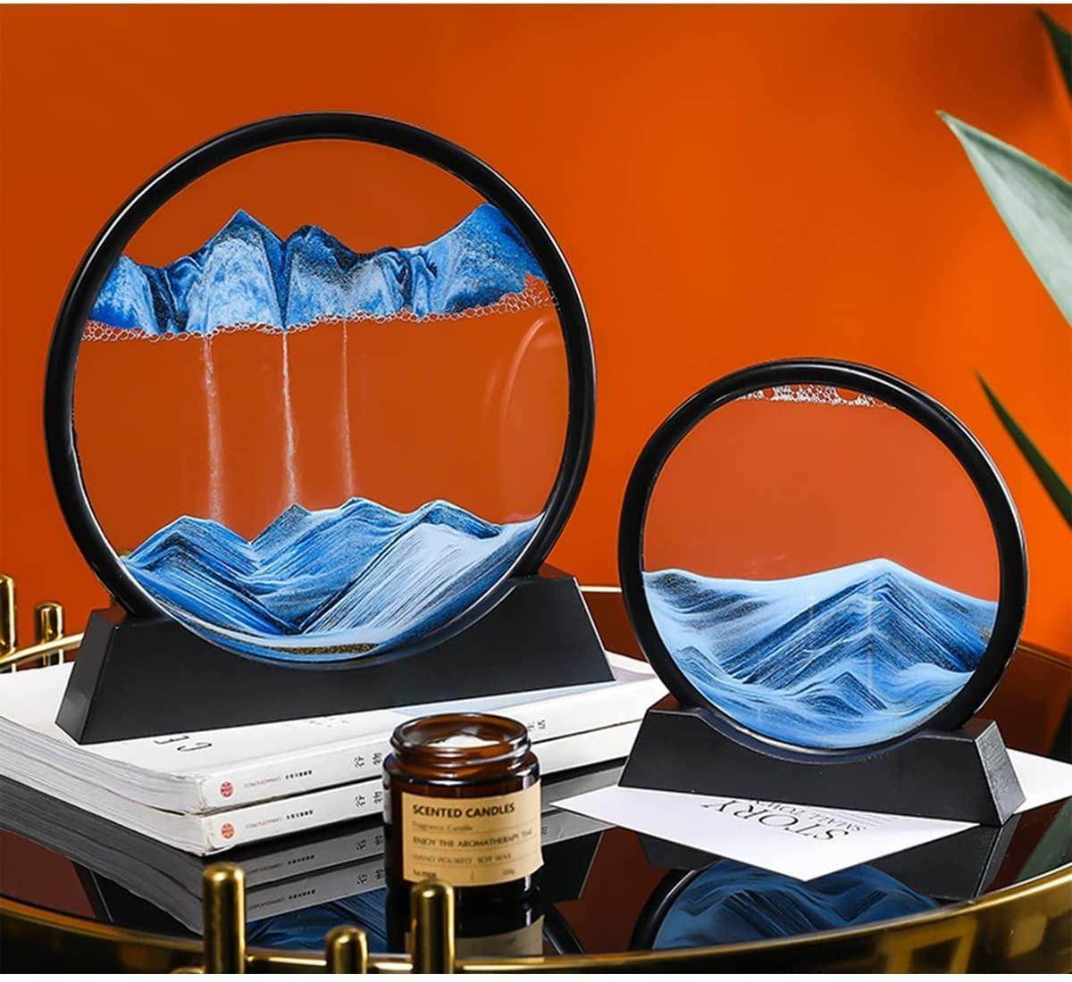 Relaxing Kinetic Sandscape Art Table Desk 7985408229