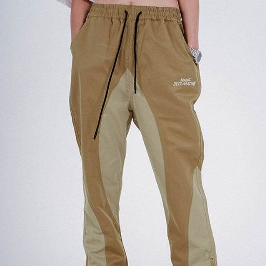 American High Street Alphabet Embroidered Panel Contrast Track Pants 79c12b06-c5cb-4498-8927-eb0355517007 Print Material