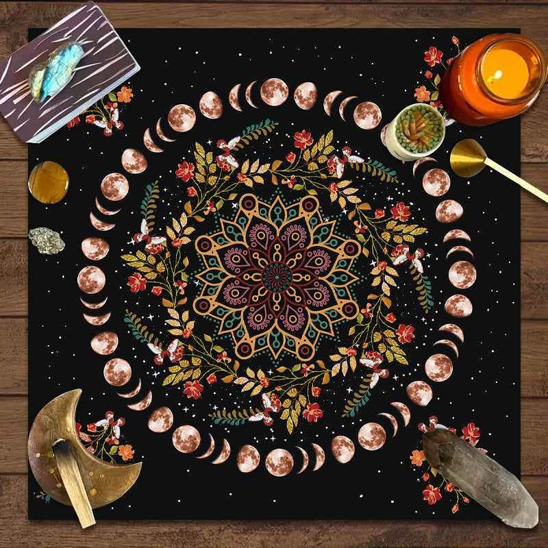 JP126 Tarot Tablecloth Board Game Decorative Cloth Have Your Power Mandala Moon Phase Floral Butterfly Tablecloth 7fa069a6-fbd1-4d56-b46f-68b796c34731_3b48f37a-d1cc-4d74-aa81-ebe1ed75e29c Print Material