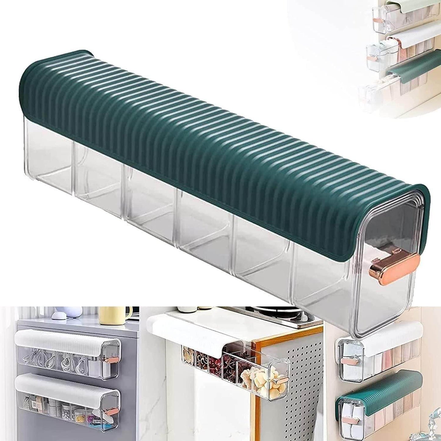 Space-Saving Wall Organizer for Home Essentials 8037905186