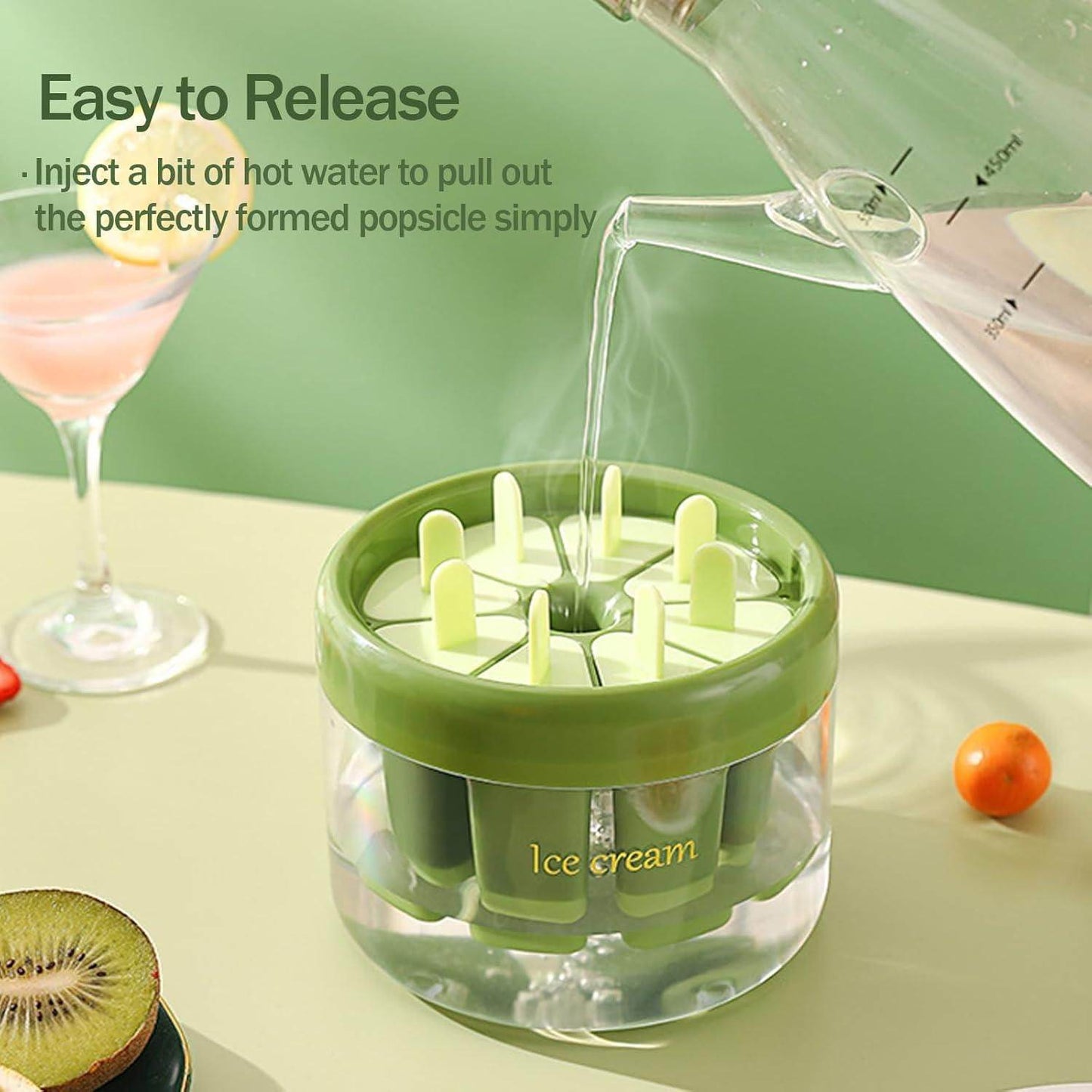 Reusable DIY 8 Pieces Ice Pop Mould 8511887051
