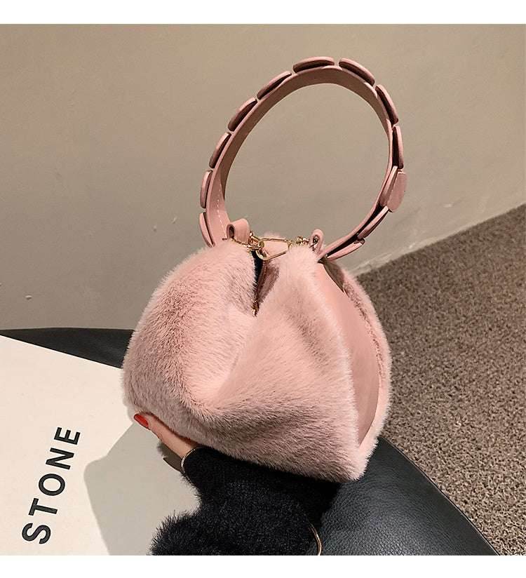 Pink Autumn And Winter Small Furry Crossbody Hand Bag Female Bags 89877d8e-332f-443d-a396-3009a9fe15a2-_8 Print Material