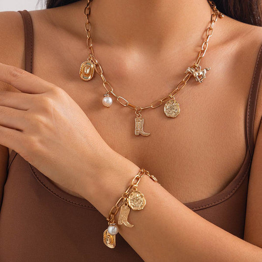 AntiTarnish Imitation Pearl Pendant Necklace 8cbed6d5-4ec4-49c9-bede-fb99a4e057b3 Print Material