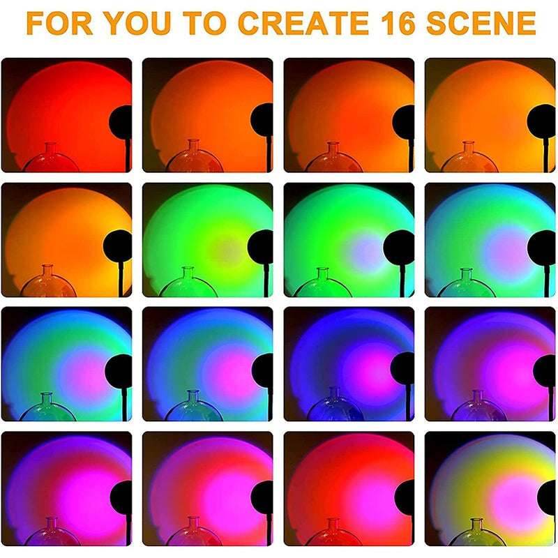 USB Desk Lamp – Rainbow Projection with Remote Control 91182c64-86b9-45c1-80b6-ff580c355362-_2 Print Material