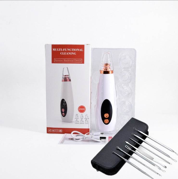 USB 1pc Kit 1pc The pores clean artifact household cosmetic instrument suck black new instrument 9585832515454 Print Material