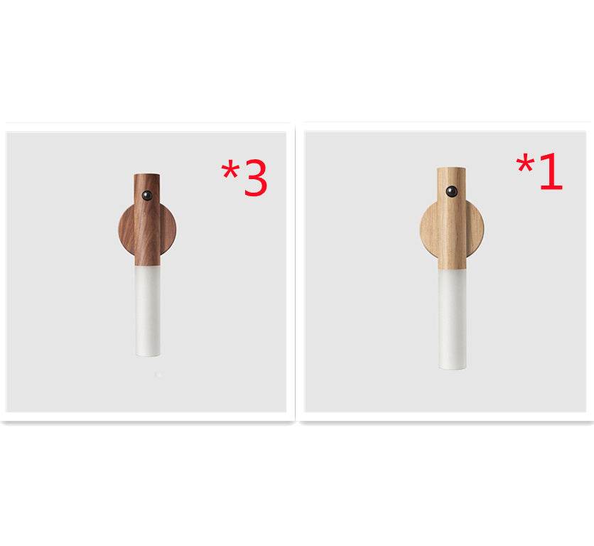 Auto LED USB Magnetic Wood Wireless Night Light Corridors Porch Lights PIR Motion Sensor Wall Light Cabinet Lamp 97c91f71-53e7-4f65-aacd-6c61eef0f21b Print Material