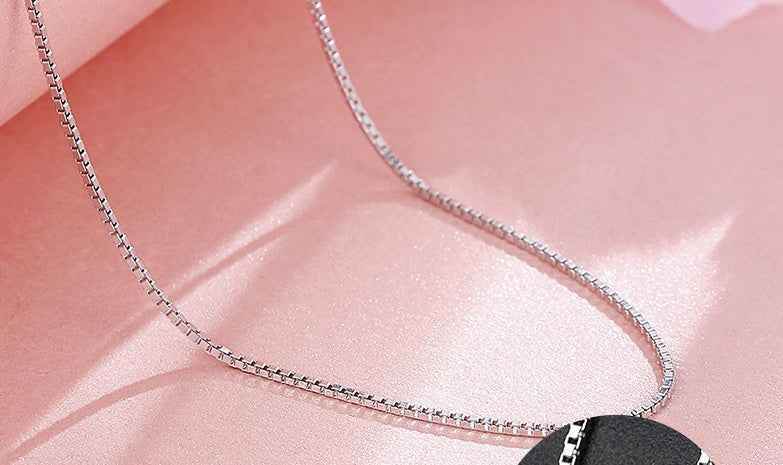 2style Elegant S925 Sterling Silver Necklace – Timeless &amp; Durable 982938668716 Print Material