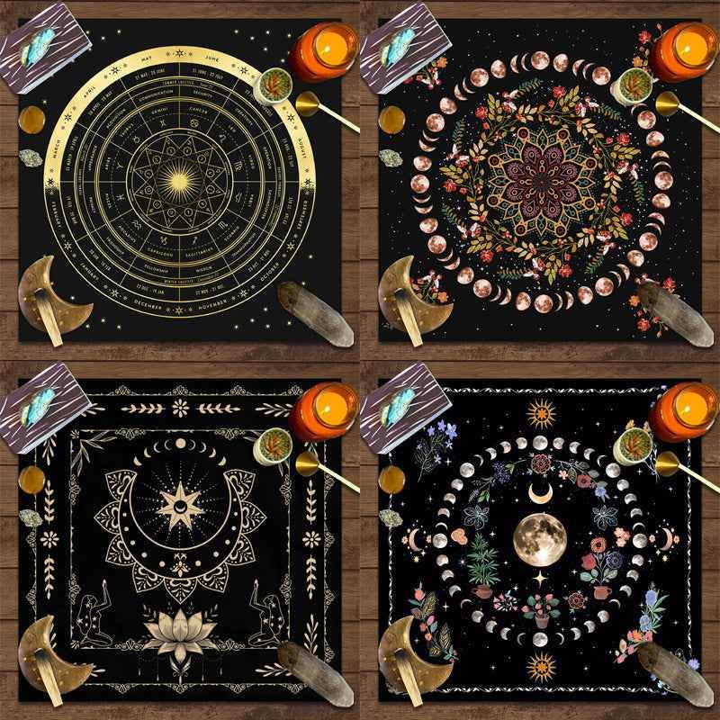 Tarot Tablecloth Board Game Decorative Cloth Have Your Power Mandala Moon Phase Floral Butterfly Tablecloth 9bd3bf18-a263-49a1-97ae-6cf40bdee8af Print Material