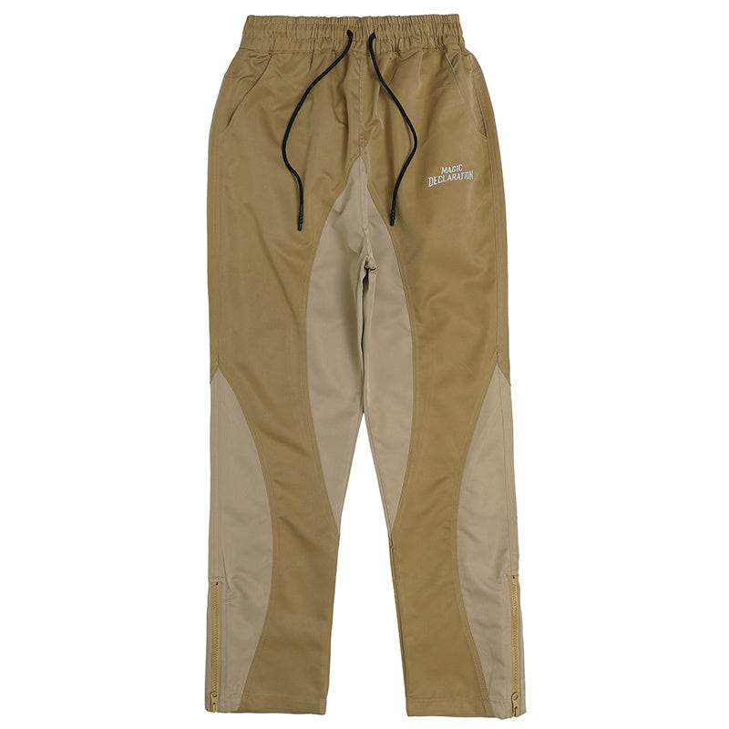 American High Street Alphabet Embroidered Panel Contrast Track Pants 9daedd84-9879-4adc-b7ac-90350d61aa0f Print Material
