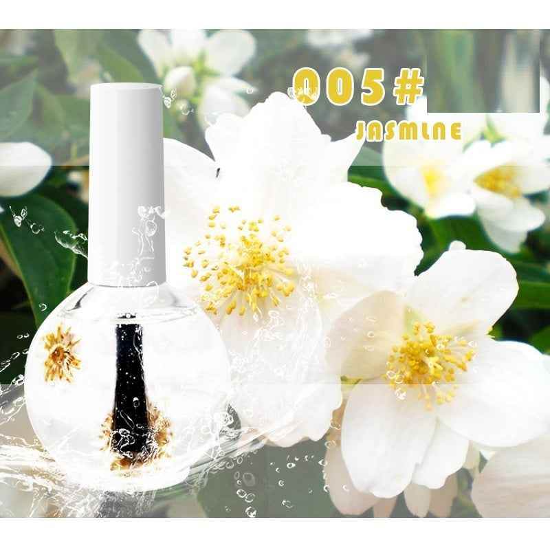 005 Jasmine 15ML Nail Beauty Dried Flowers Nutrition Nail Treatment Oil Anti-agnail Nail Edge Moisturizing Nail Base Coat Natural Dried Flower Nutrient Solution 9ee7bd57-db63-4d5f-b143-c246f6971cd8 Print Material