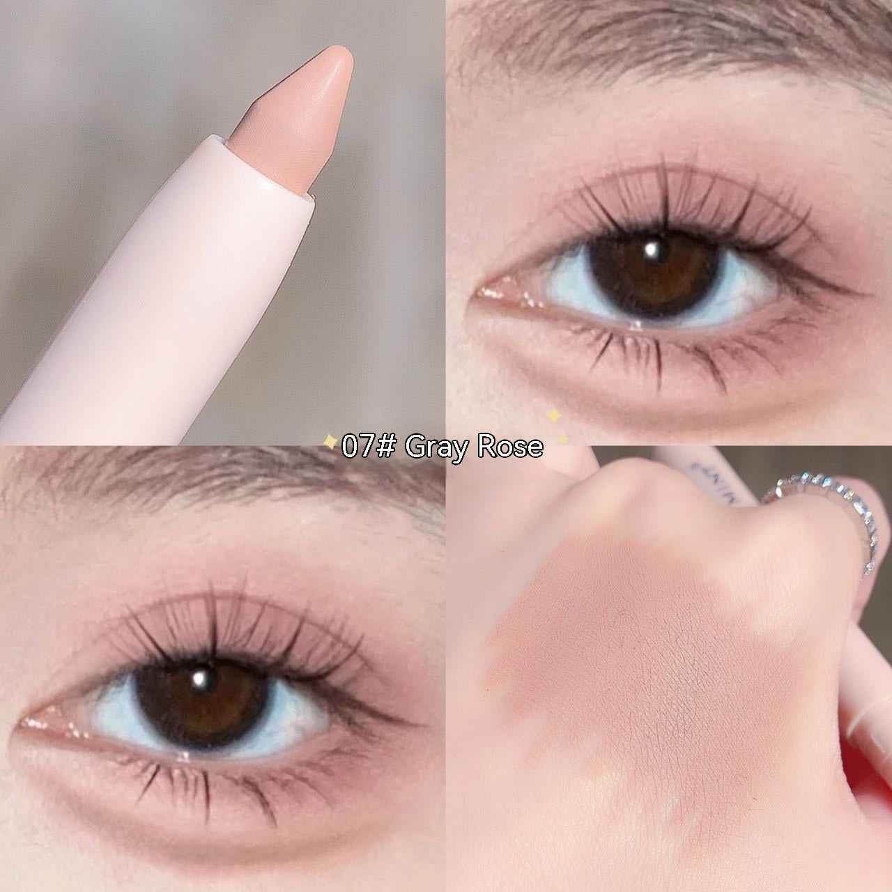 07 Color Gray Rose Crouching Silkworm Eyeliner Pen Makeup Brightening 9fa62606-3db4-4c89-971e-cbe53da8f5d6_trans Print Material