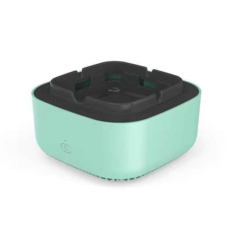 Square Green Smoke Removal Air Purification Ashtray 9fafa73b-e309-41f6-8aaa-367938d67ad7 Print Material
