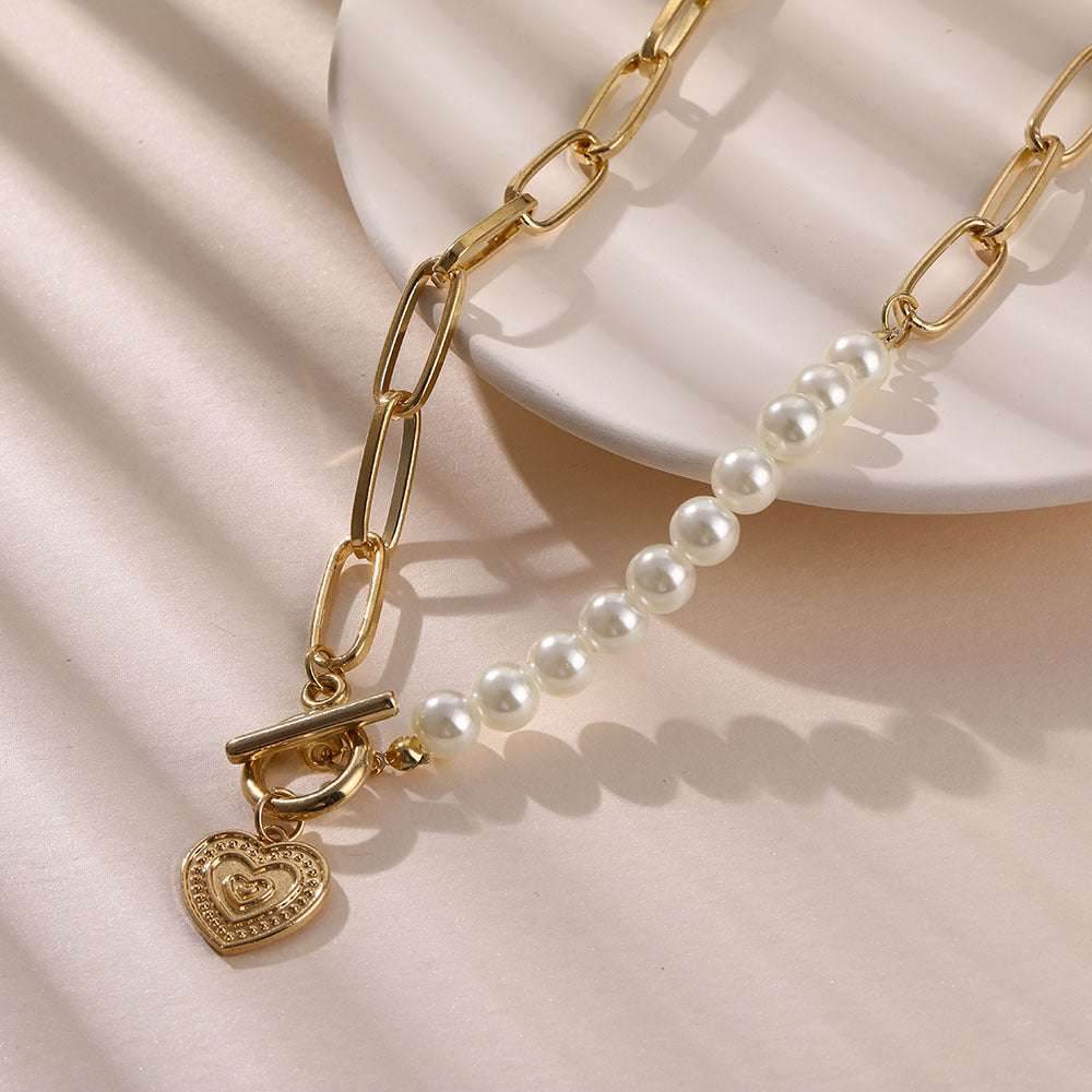 Ins Fairy Temperamental Pearl Love Necklace O1CN01B2ThAk1FHBOlWQ0V6-4080940461-0-cib-_3 Print Material