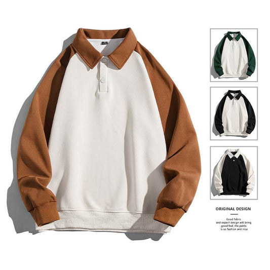 Autumn New Long Sleeve Top Coat All-match Bottom Lapel Sweater O1CN01ThQH191I6bFUS9ft9__3561210844-0-cib