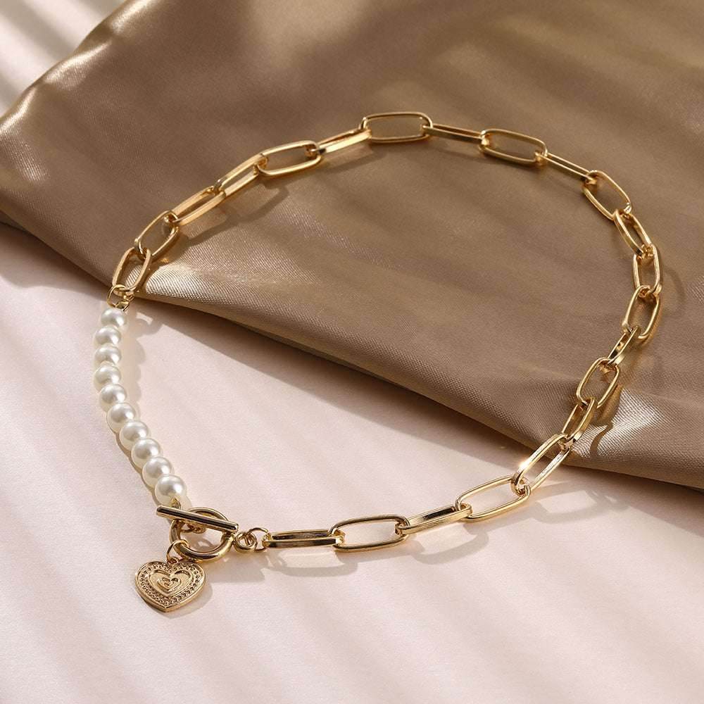 Ins Fairy Temperamental Pearl Love Necklace O1CN01Tmxd5R1FHBOiSVUmJ-4080940461-0-cib-_4 Print Material