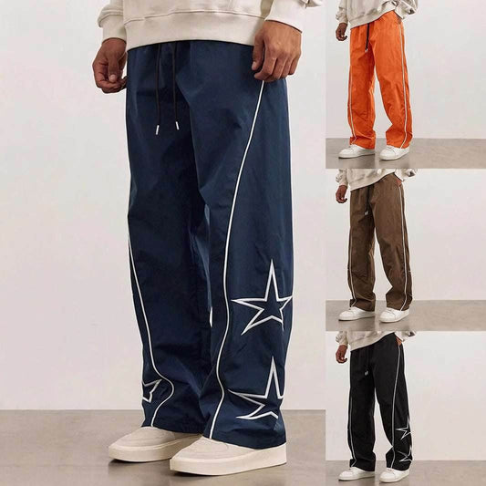 Embroidered Leisure High Street Retro Trousers Male O1CN01bQ5TZp1W58duUA9LN-2691452736-0-cib-_1 Print Material