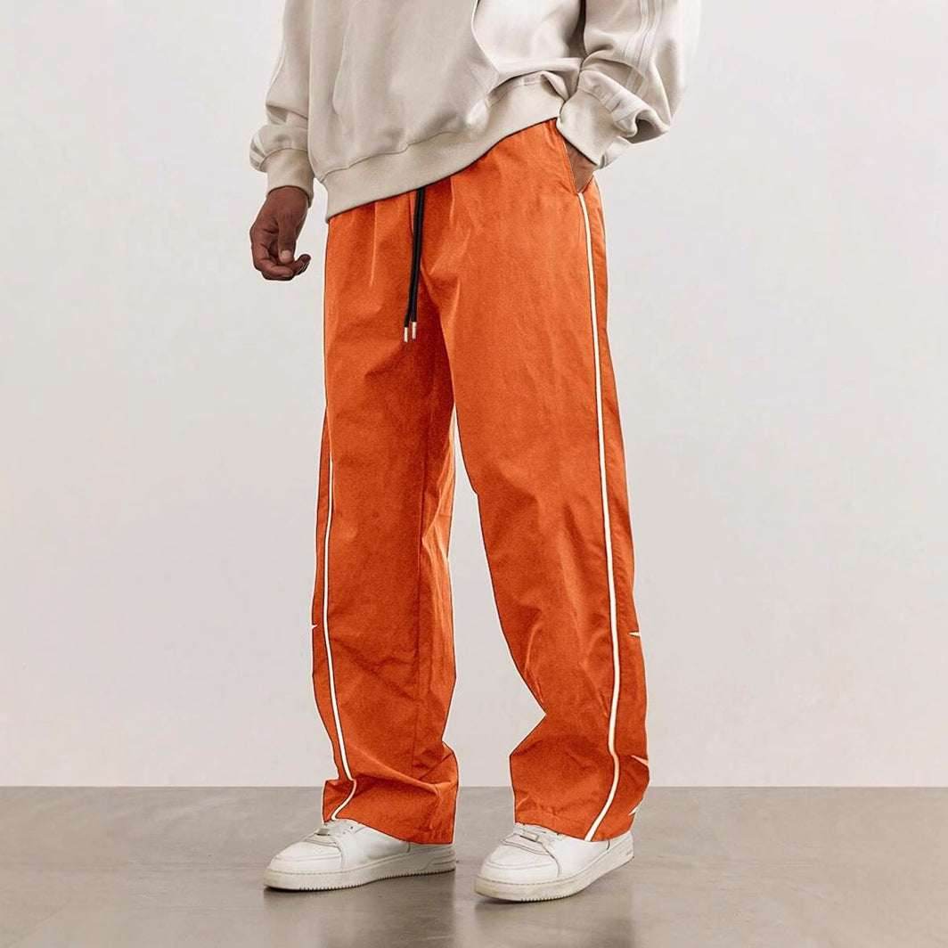 Orange Embroidered Leisure High Street Retro Trousers Male O1CN01z1ZldD1W58dtcj2MG-2691452736-0-cib-_9 Print Material